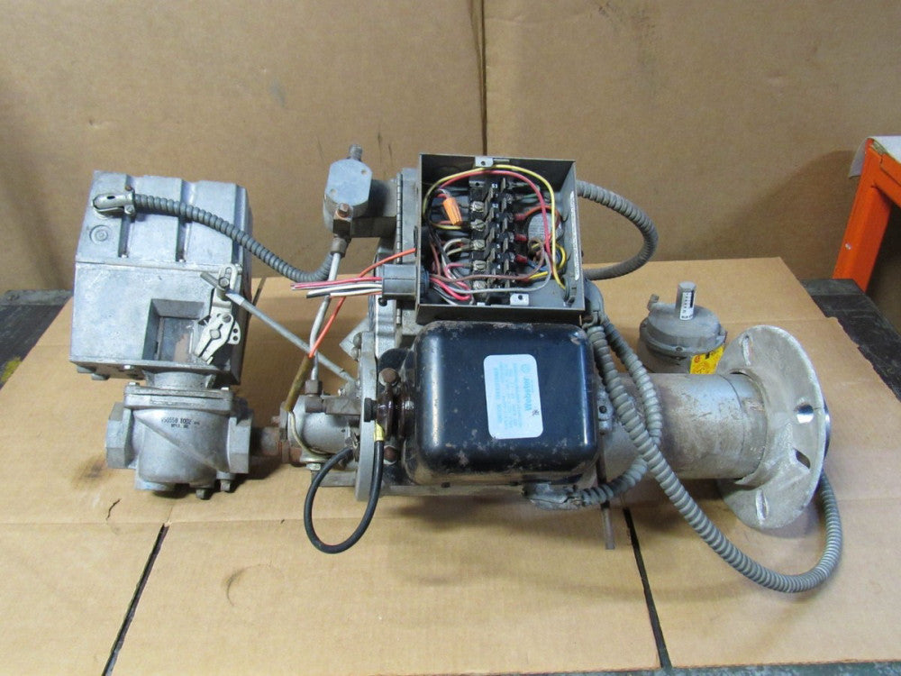 Economite Natural Gas Burner F400N33 700,000Btu 1/6 Hp 115/230V 1Ph 5" to 14"Wc