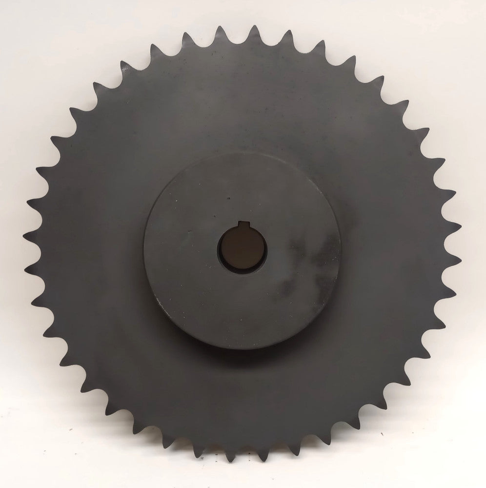 JW Bushing 60B40H100 Hardened 1" Keyed Bore Sprocket 10" OD
