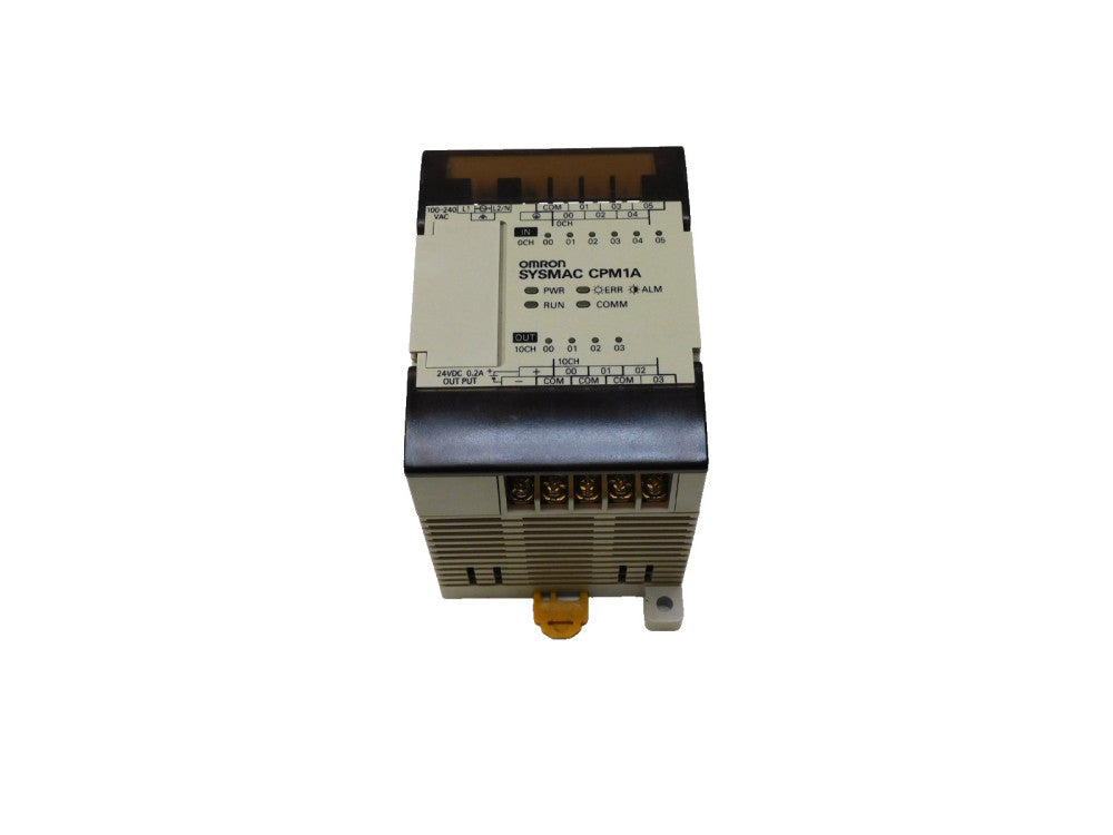 Omron Sysmac CPM1A-10CDR-A Programmable Controller 100-240vac 24vdc 0.2A