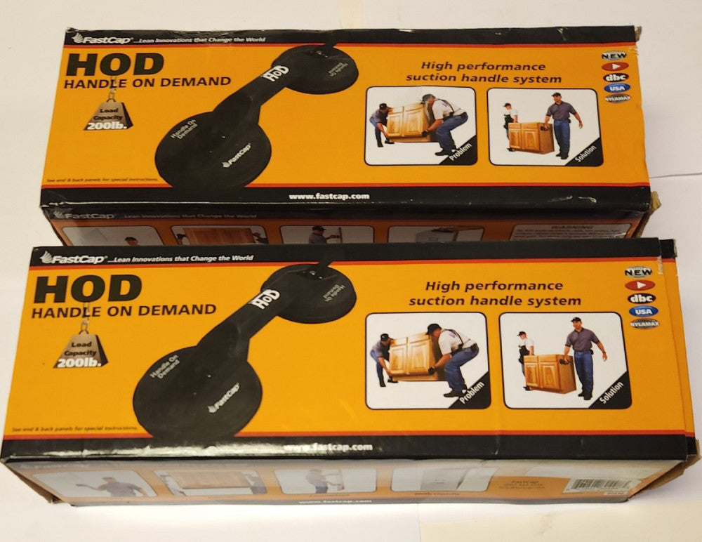 LOT OF 2 FASTCAP HOD Model 80498 HANDLE ON DEMAND 200 LB Capacity Double