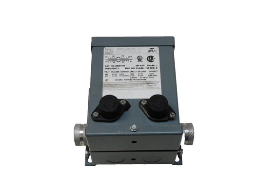 Square D 250SV1B General Purpose Transformer 240/480 Pri 120/240 Sec 1PH .250KVA
