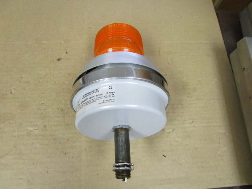 EDWARDS ADAPTABEACON VISUAL SIGNALING APPLIANCE LIGHT 51A-N5-40W 120Vac .29A AMP