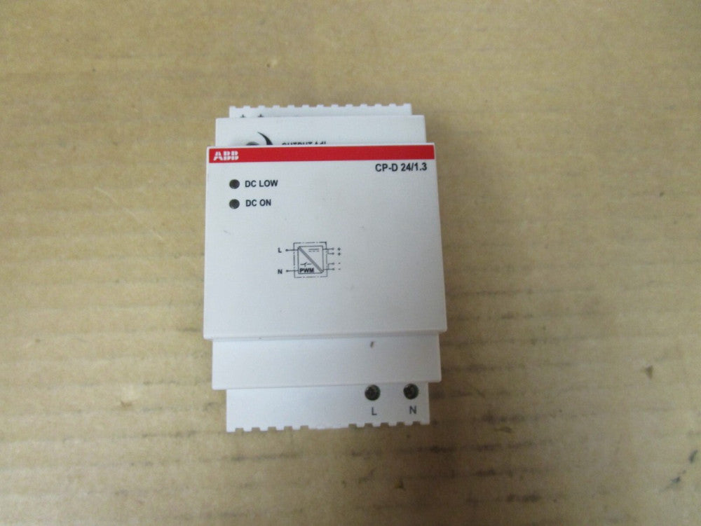 ABB SWITCH MODE POWER SUPPLY CP-D 24/1.3 100-240Vac 1SVR427043R0100