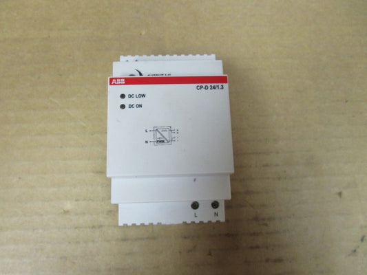 ABB SWITCH MODE POWER SUPPLY CP-D 24/1.3 100-240Vac 1SVR427043R0100