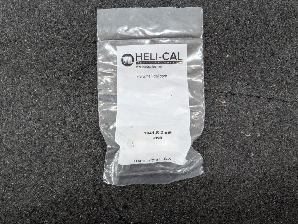 New, Helical, 1941-8-3MM, 8mm-3mm Flexible Coupling