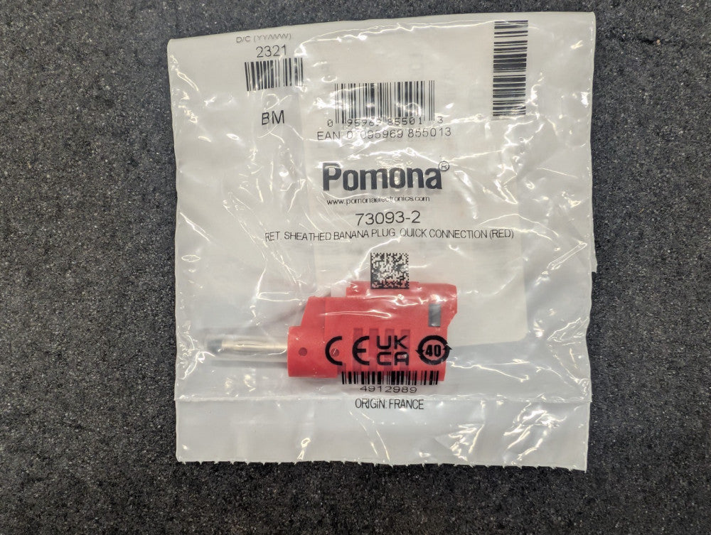 New, Pomona, 73093-2, CONN BANANA PLUG STACK SLDRLESS