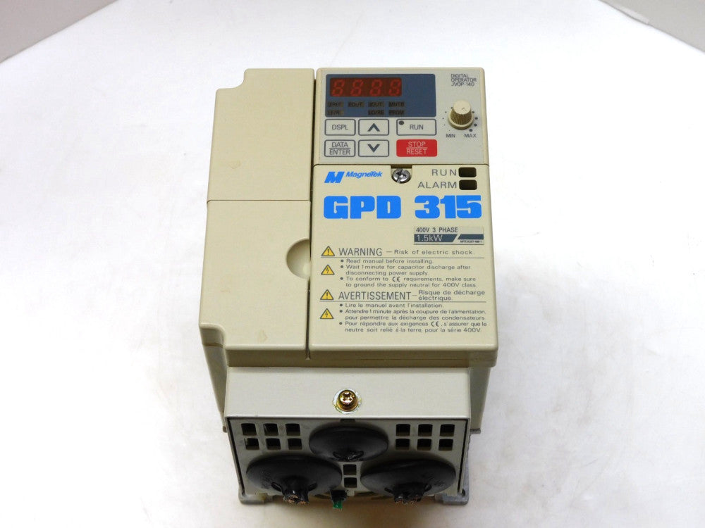 MAGNETEK GPD 315 AC DRIVE MVB005 400V/3PH 1.5kW SPEC 750019