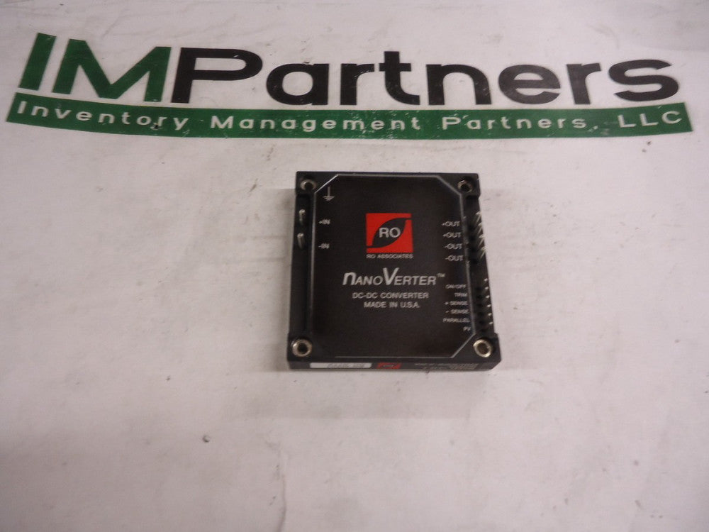 NV48-5, RO Associates, DC/DC 100W48V IN 5V 20A, BRAND NEW!