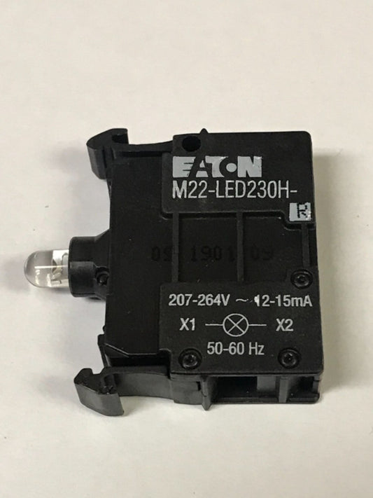 EATON M22 LED230H R 207-264VAC RED Pushbutton Light Lamp Module M22-LED230H-R