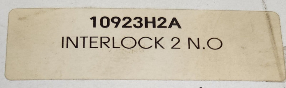 EATON CUTLER HAMMER 10923H2A 2 NO Electrical Interlock 10923H2 13842