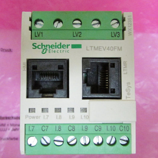 TELEMECANIQUE GROUPE SCHNEIDER LTMEV40FM Motor Management Expansion Module 