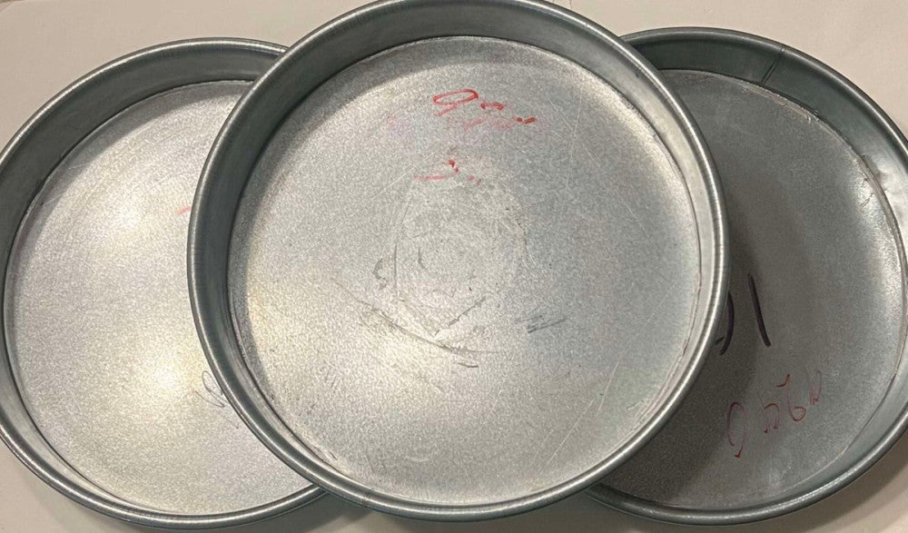 (Lot of 3) 10" End Cap Galvanized Aluminum SF 419430 NNB Fitting