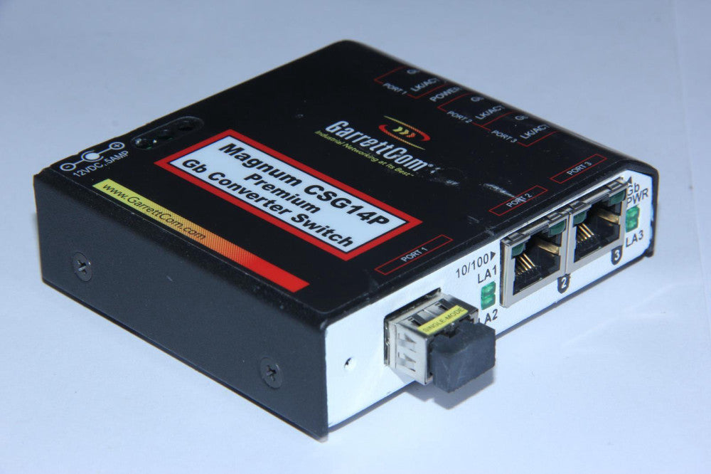 GARRETTCOM CSG14P-LX10-12VDC Magnum Premium Gb Converter Switch