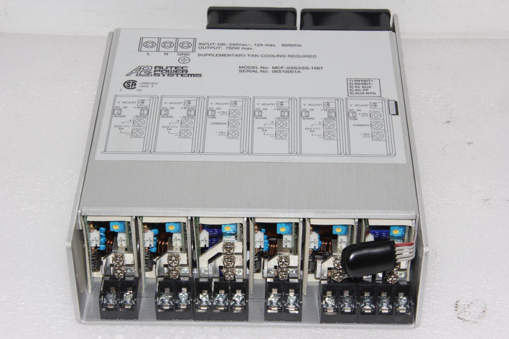 AUTEC POWER SYSTEMS MCF-XSSXSS-1587 Multi-Channel Power Supply NEW