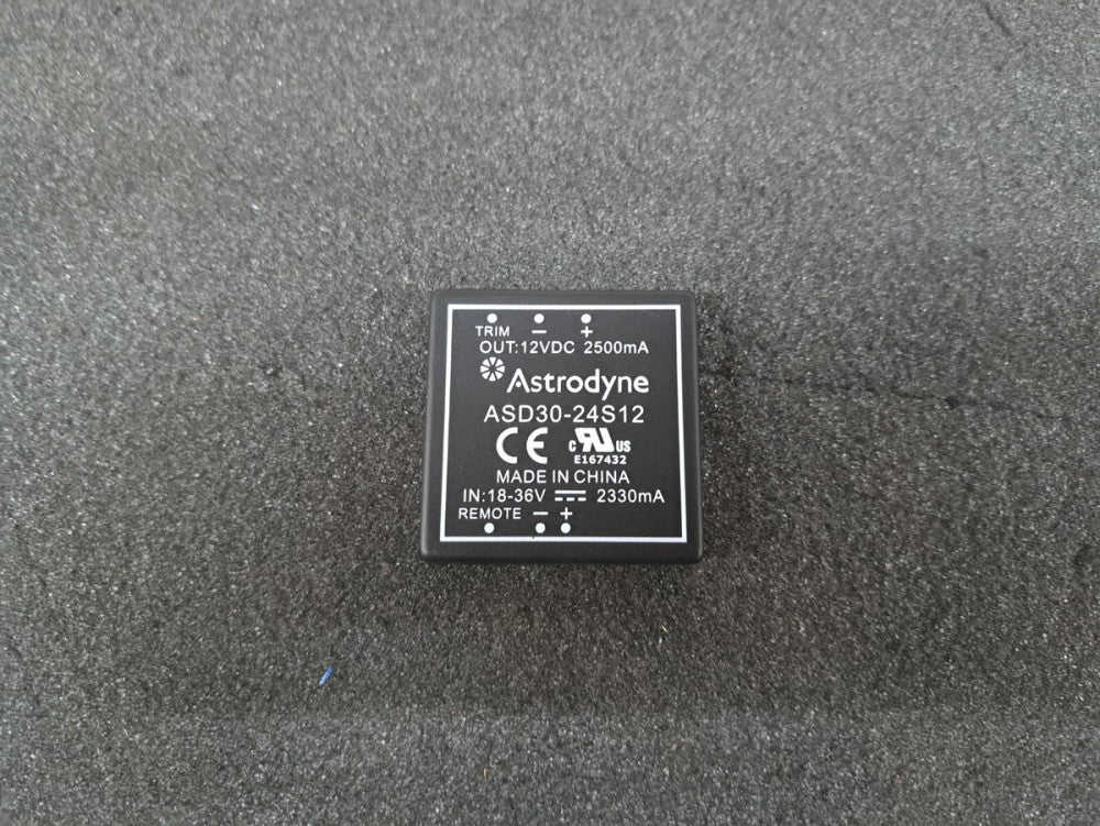 New, Astrodyne, ASD30-24S12, DC/DC COV 18-36Vin 12V 2500mA 30W REG