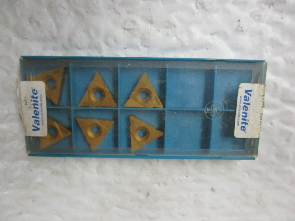 Lot Of 6 Valenite VN8 Carbide Inserts TPMC 43 NG
