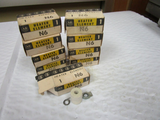 NEW LOT OF 9 ALLEN BRADLEY N6 HEATER ELEMENT