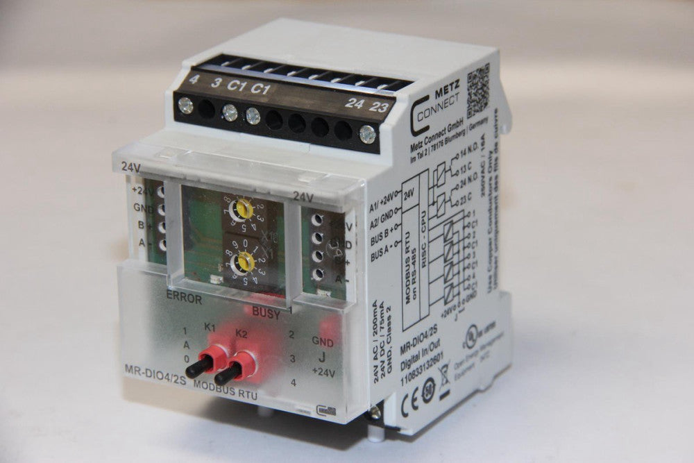 METZ CONNECT MR-DIO4/2S Input Output Modbus Module