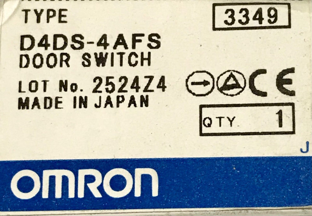 OMRON D4DS 4AFS Safety Relay Door Switch Nema A600 Type 4