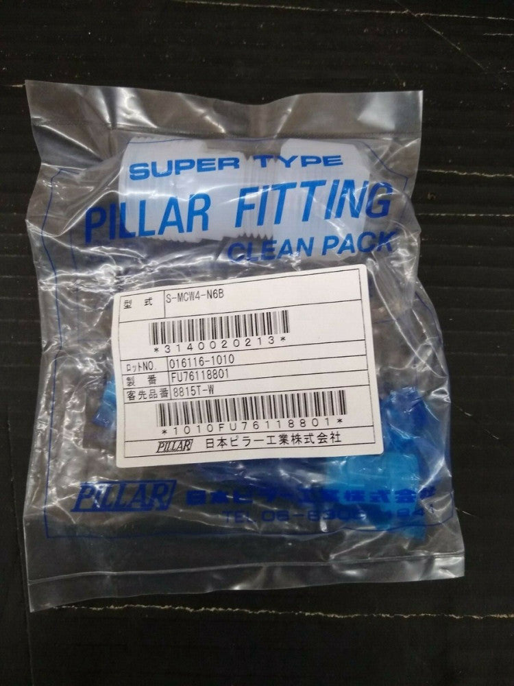 New, Pillar, S-MCW4-N6B, Super Male Connector