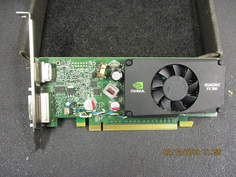 VCQFX380LP-T PNY Nvidia Quadro FX 380 LP VCQFX380LP-T Low Profile CLEAN PULL!