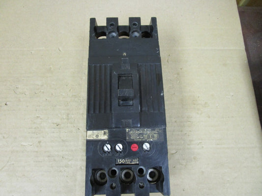 GE GENERAL ELECTRIC BREAKER TFJ236150 150A AMP 600Vac 3 POLE