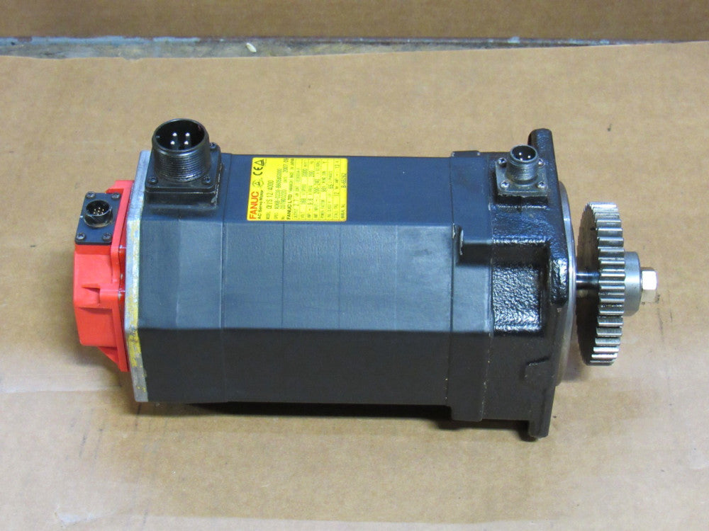 FANUC AC SERVOMOTOR A06B-0238-B605#S000 AIS12/4000 W/ A860-2010-T341 AIAR128