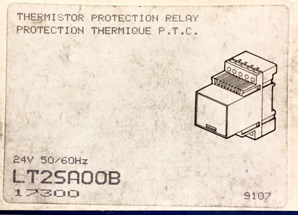 TELEMACANIQUE SCHNEIDER ELECTRIC LT2SA00B Thermal Trip Thermistor Protection 
