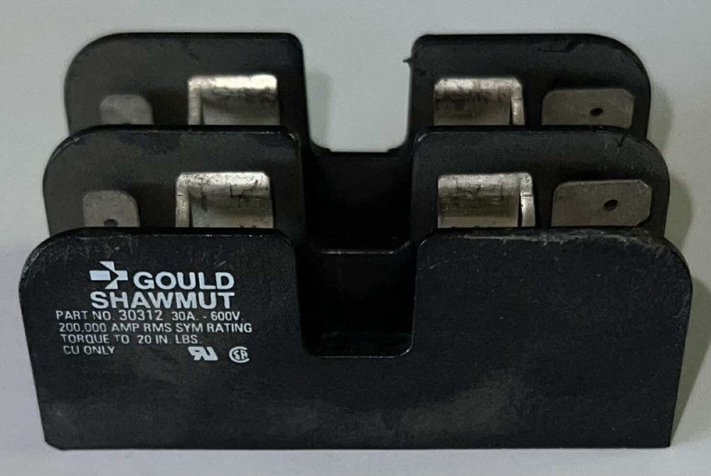 GOULD SHAWMUT 30312 Fuse Block 600V 30A