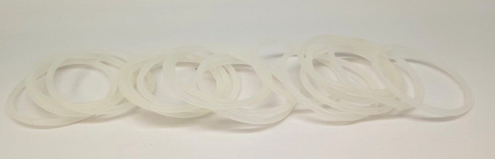 O-Ring 2583316 Clear 2-5/8" ID X 3" OD X 3/16" Diameter (Pack of 19)