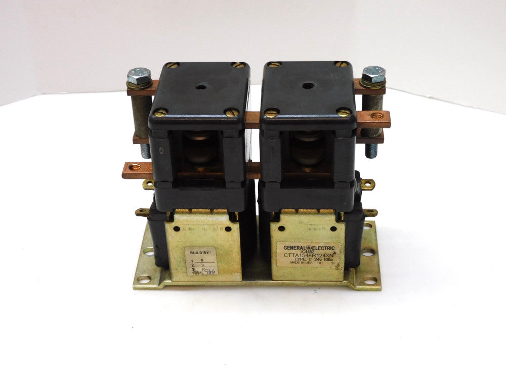 GENERAL ELECTRIC CTTA154FR124XN FORKLIFT CONTACTOR TYPE C 24V 100A IC4482