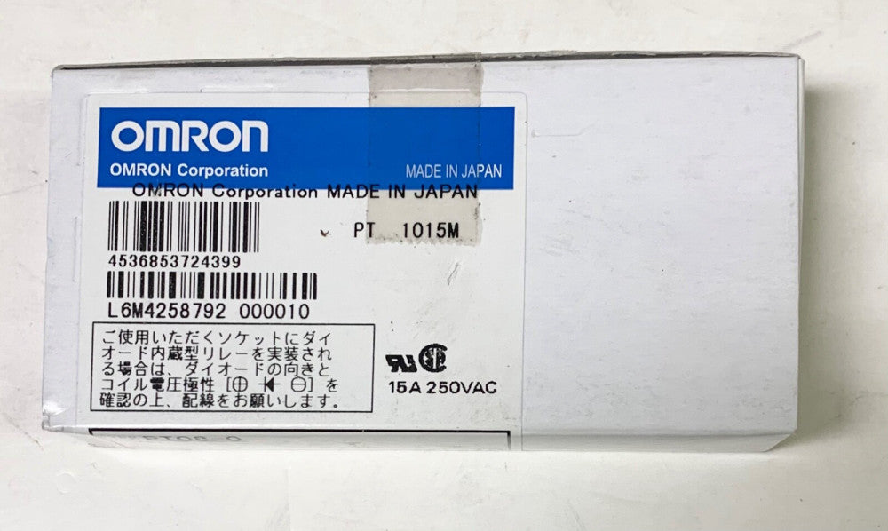 Box of 10 OMRON PT08-0 8 PIN Relay Base Socket PT 1015M PT08 0 