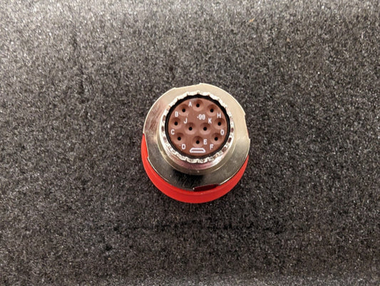 New, Amphenol, D38999/26FC98PA, Circular MIL Spec Connector 10P, SZ 13 ST PLUG