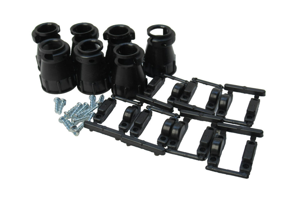 (NEW - Lot of 7) TYCO / AMP 1-206070-0 , 12060700 Cable Clamp