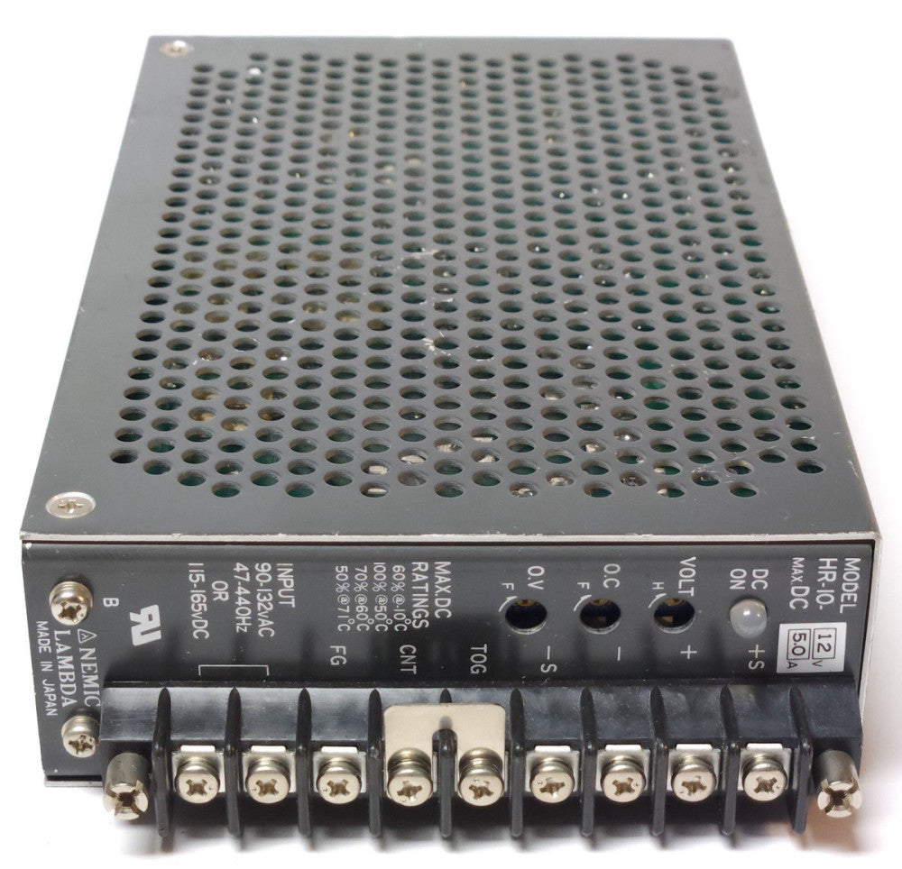 TDK NEMIC LAMBDA Model HR IO 12V HR-IO 12 Volt Power Supply Input 90-132 VAC 115