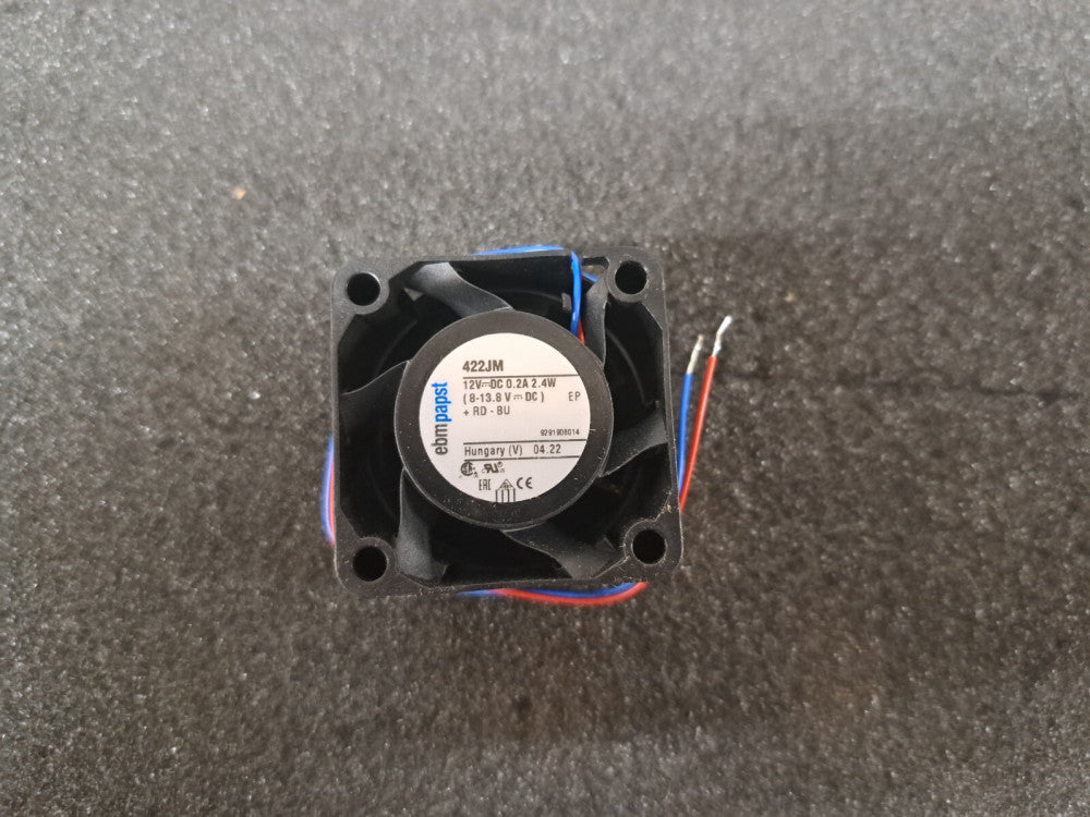 New, EBM-Papst, 422JM, FAN AXIAL 40X28MM 12VDC WIRE