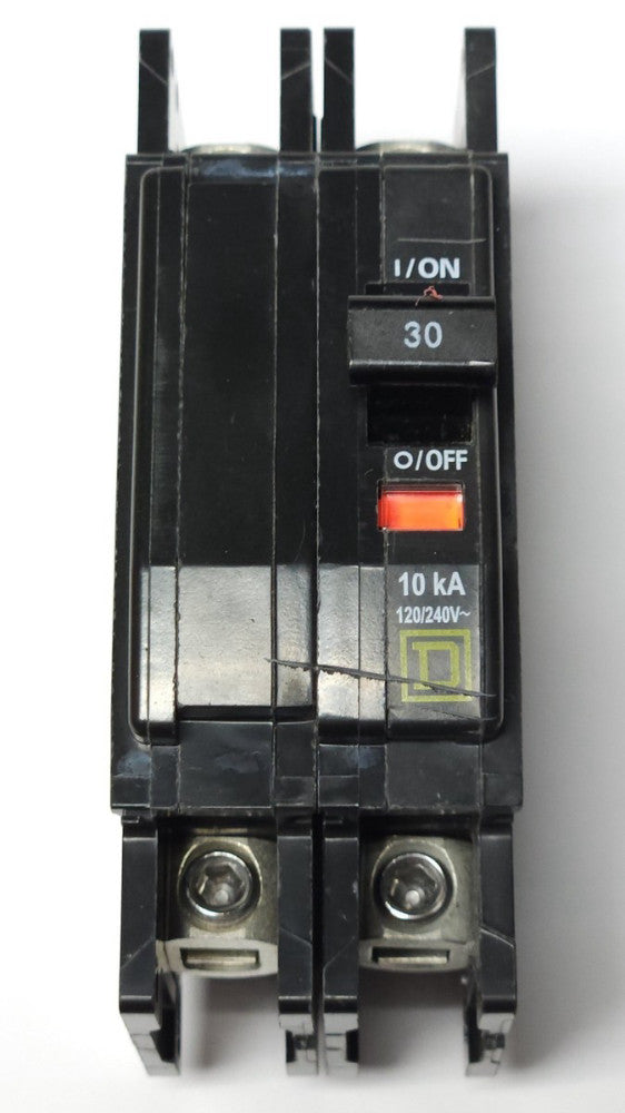 SQUARE D QOU2030 TRANE D801339P01R 2 Pole 30 AMP Type QO QOU Circuit Breaker