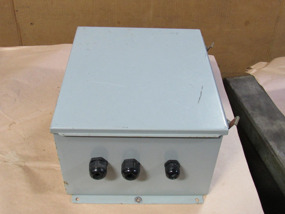 WIEGMANN ELECTRICAL ENCLOSURE B141208CH 14X12X8 W/ Backplate