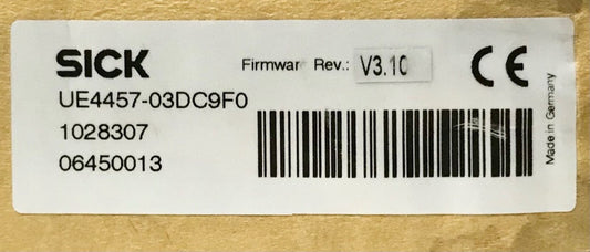 SICK UE4457 03DC9F0 UE 4400 SAFETYLOGIX DeviceNet Remote I/0 SAFETY Module