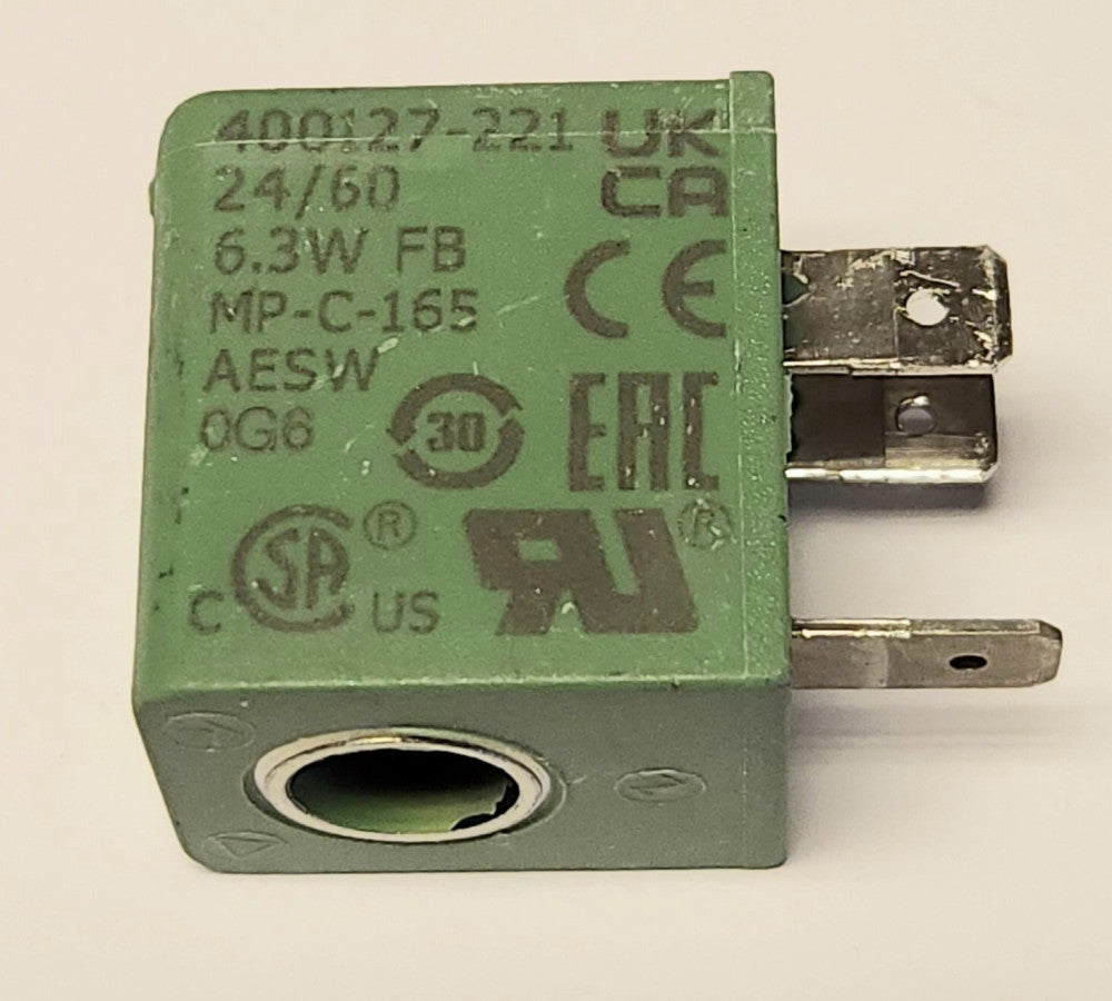 ASCO 400127 221 Solenoid Valve Coil 24 Volt 6.3W FB MP-C-165 AESW 0G6 24/60