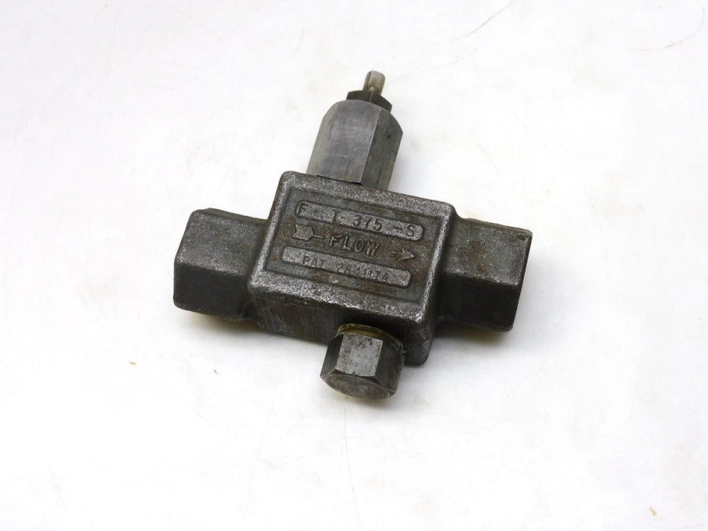 AUTO-PONENTS FST-375-S FLOW CONTROL VALVE 3/8" NPT