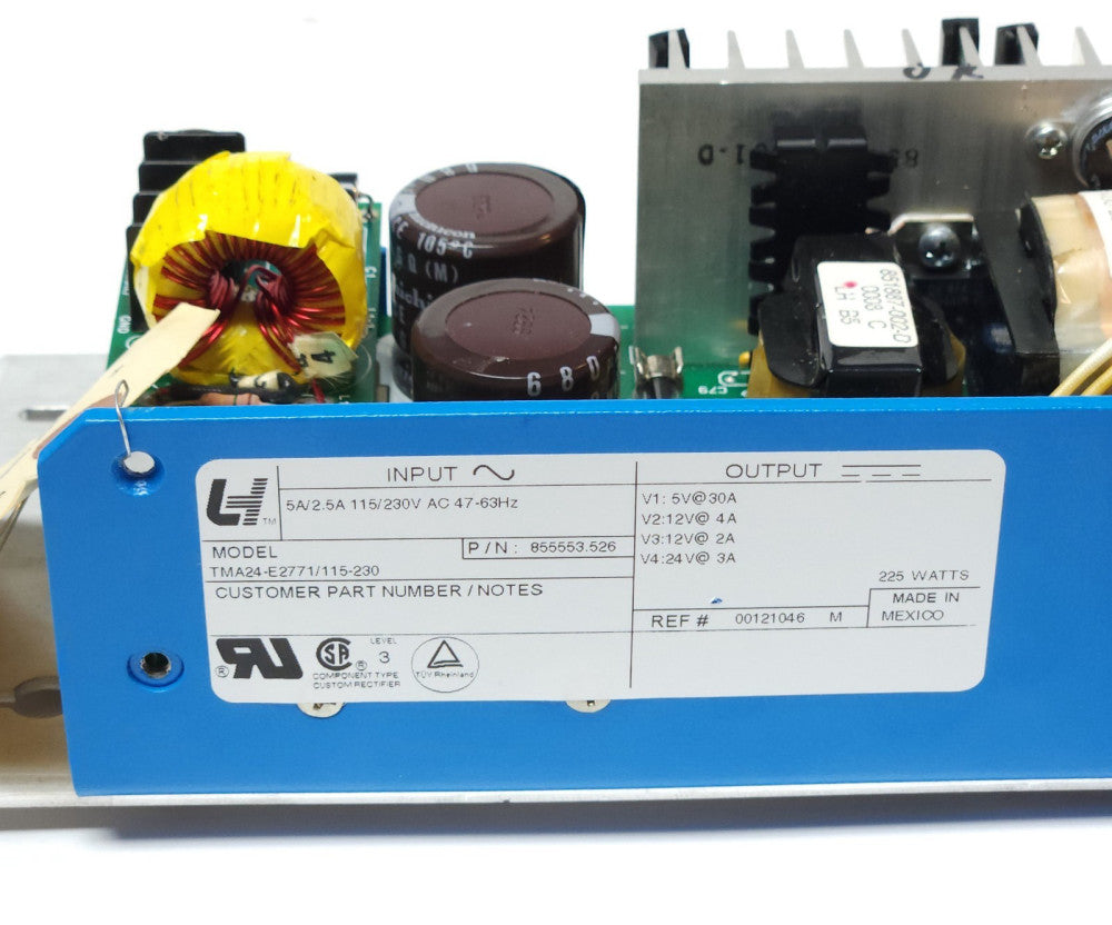 LH Research TMA24 E2771 115-230 VAC Power Supply 855553.526 INPUT 115 230 VAC