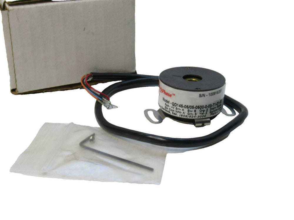 Quantum Devices QD145-05/05-0500-0-03-T1-01-00 Q-Phase Encoder (New)