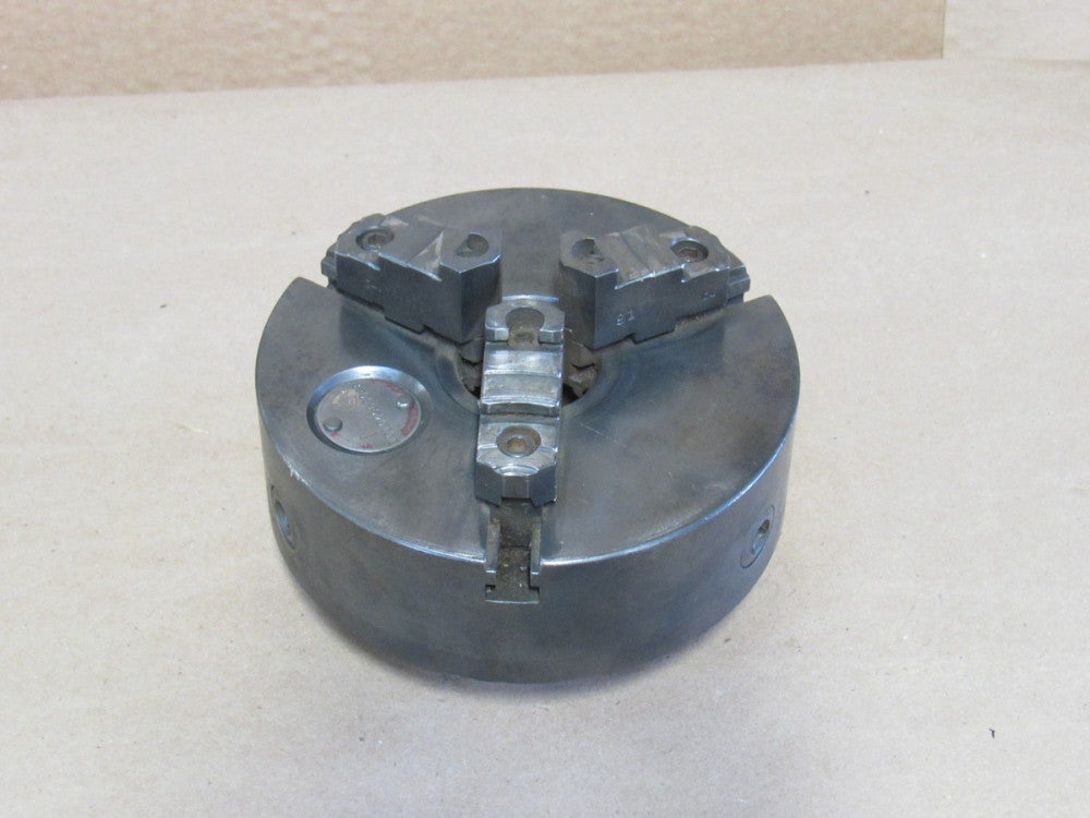 CUSHMAN 3 JAW LATHE CHUCK 1010406D03B 6"DIA - USED