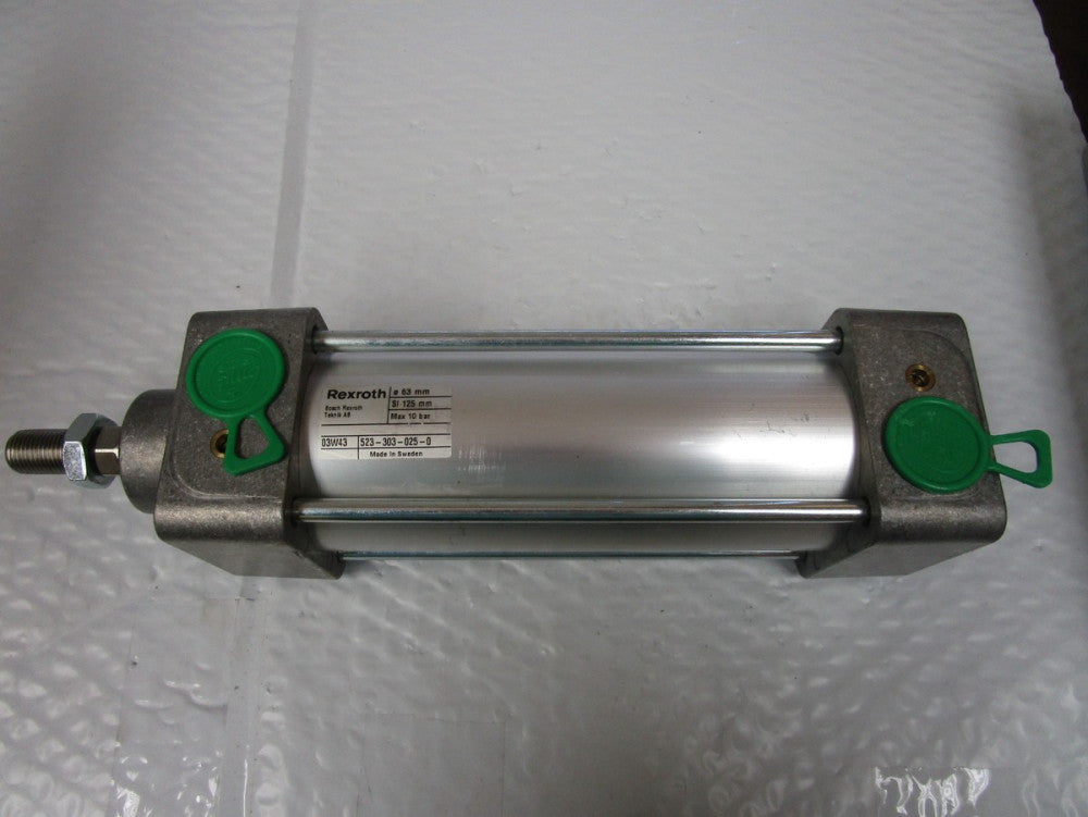 NEW REXROTH 523-303-025-0 PNEUMATIC CYLINDER 10 BAR 03W43