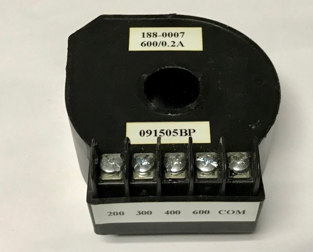 SATIN AMERICAN 188-0007 CT Current Transformer 600/0.2A 200-600 AMP 