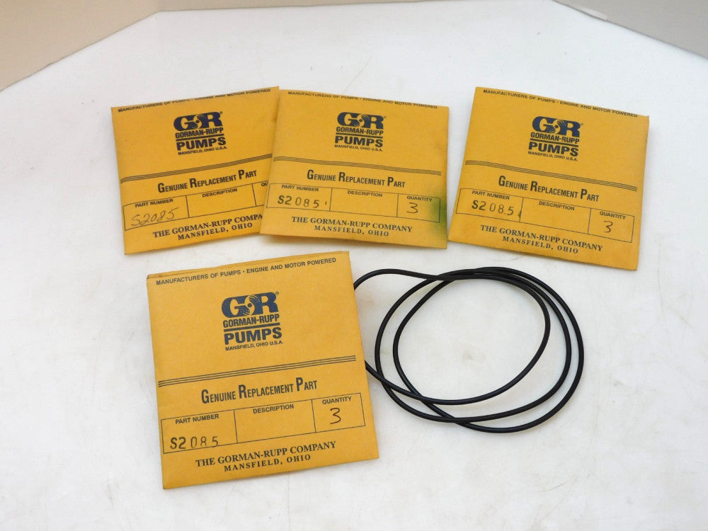 LOT OF 12 GORMAN-RUPP S2085 O-RING