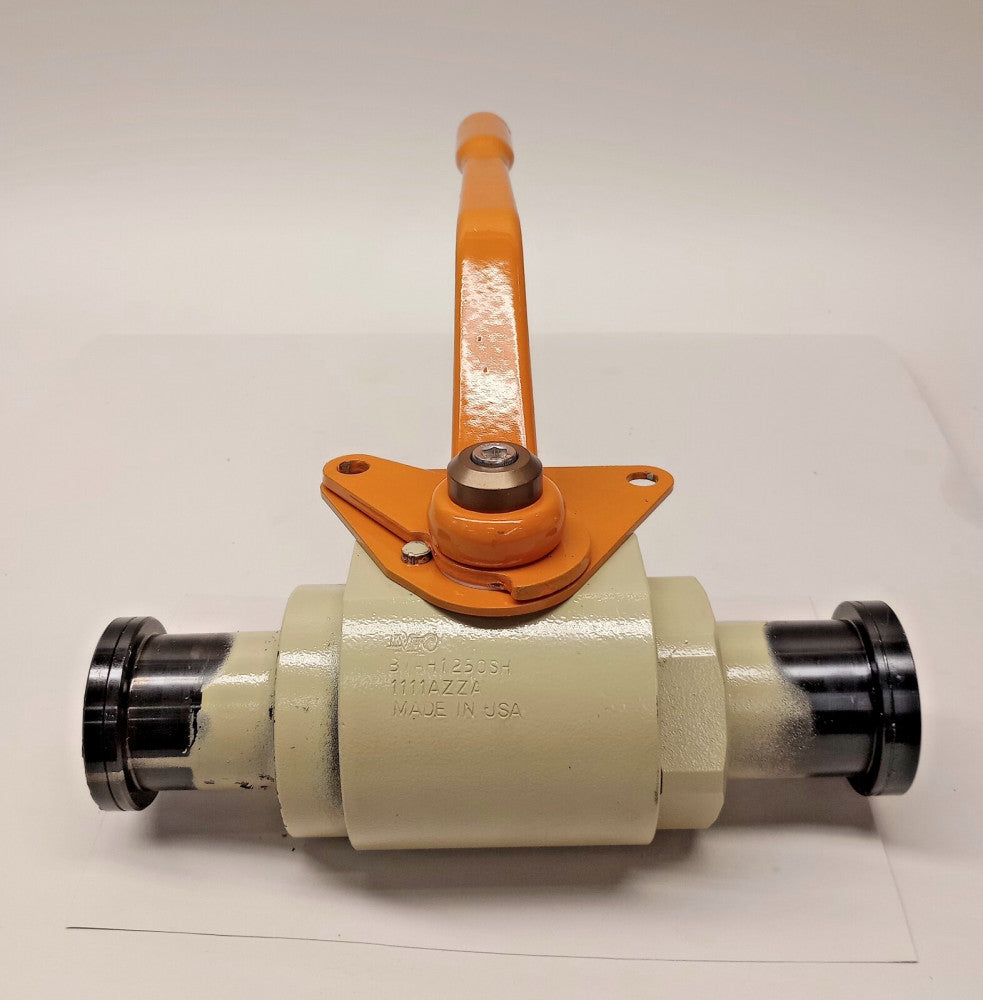 DMIC BVAH1250SH1111AZZA Used Ball Valve 1-1/4 NPT for Split Combo Flange
