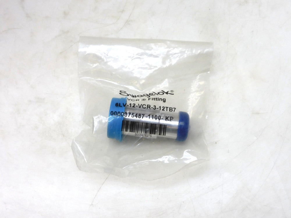 Swagelok VCR Long Tube Butt Weld Gland Stainless Steel 3/4" 6LV-12-VCR-3-12TB7