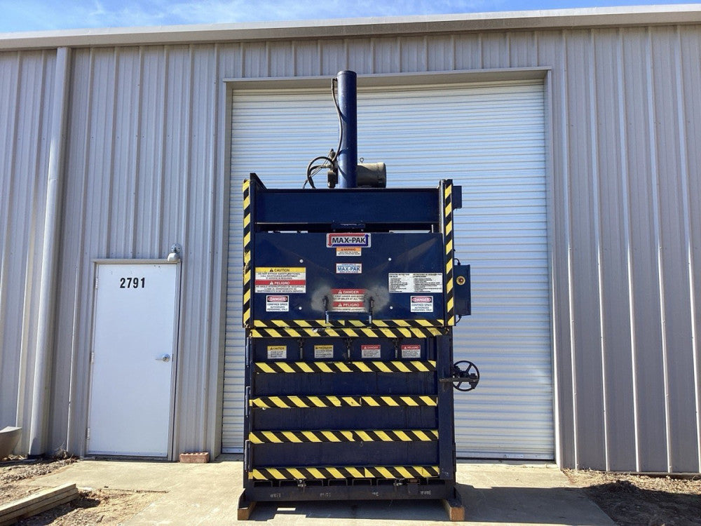 Max Pak MP60HD Baler. 15 HP Motor